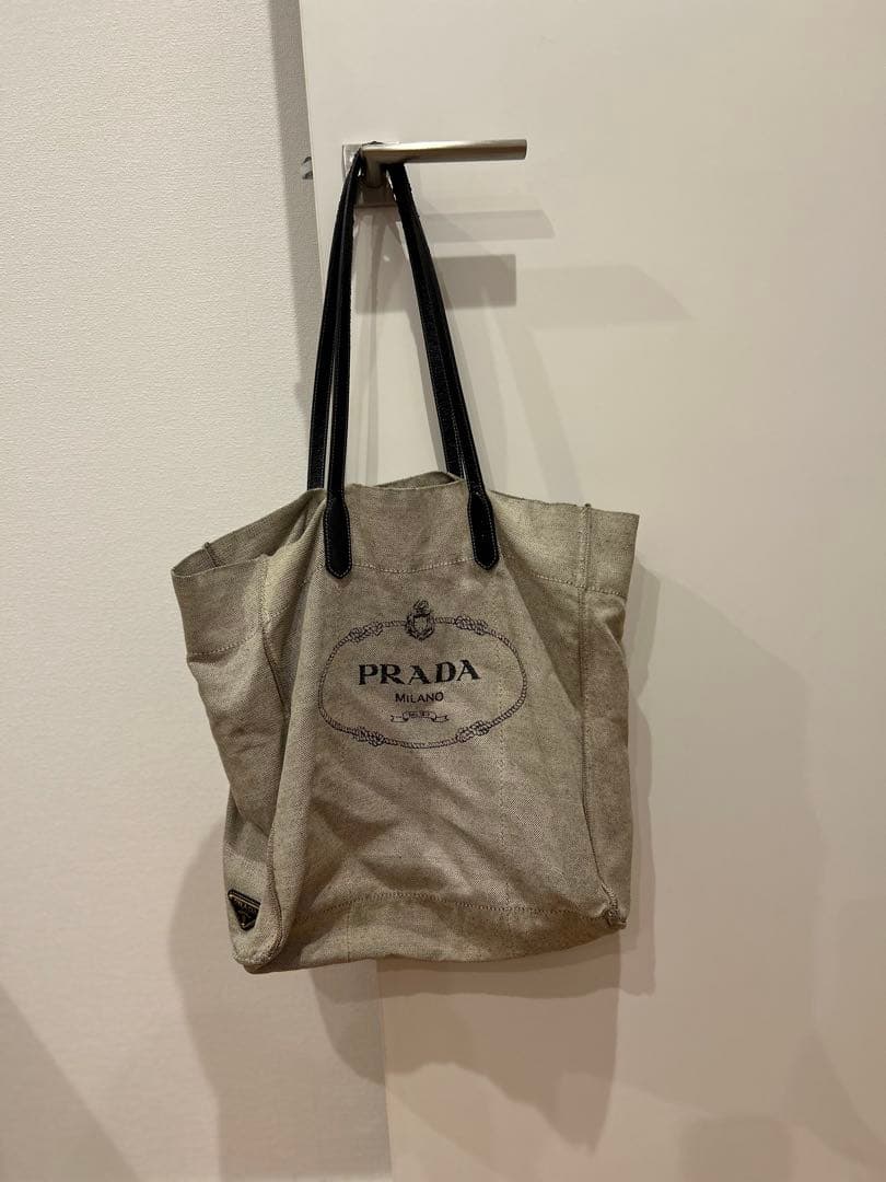 PRADA キャンバスエコバッグ