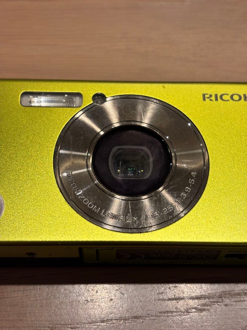 RICOH PX ライムグリーン デジカメ