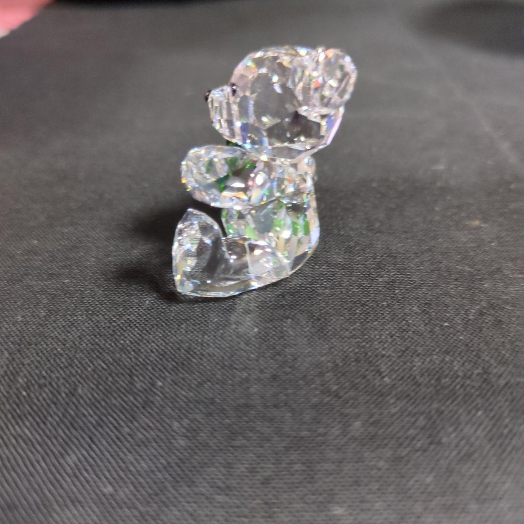 スワロフスキー　クリスベア グッドラック　クローバー新品未使用