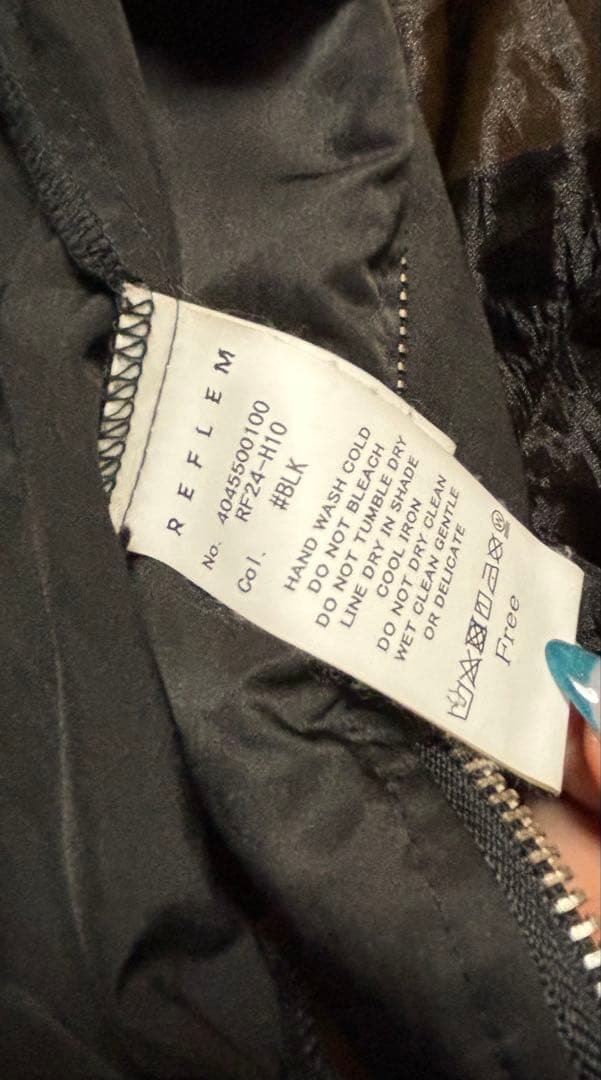 REFLEM レフレム シアーアームナイロントラックジャケット