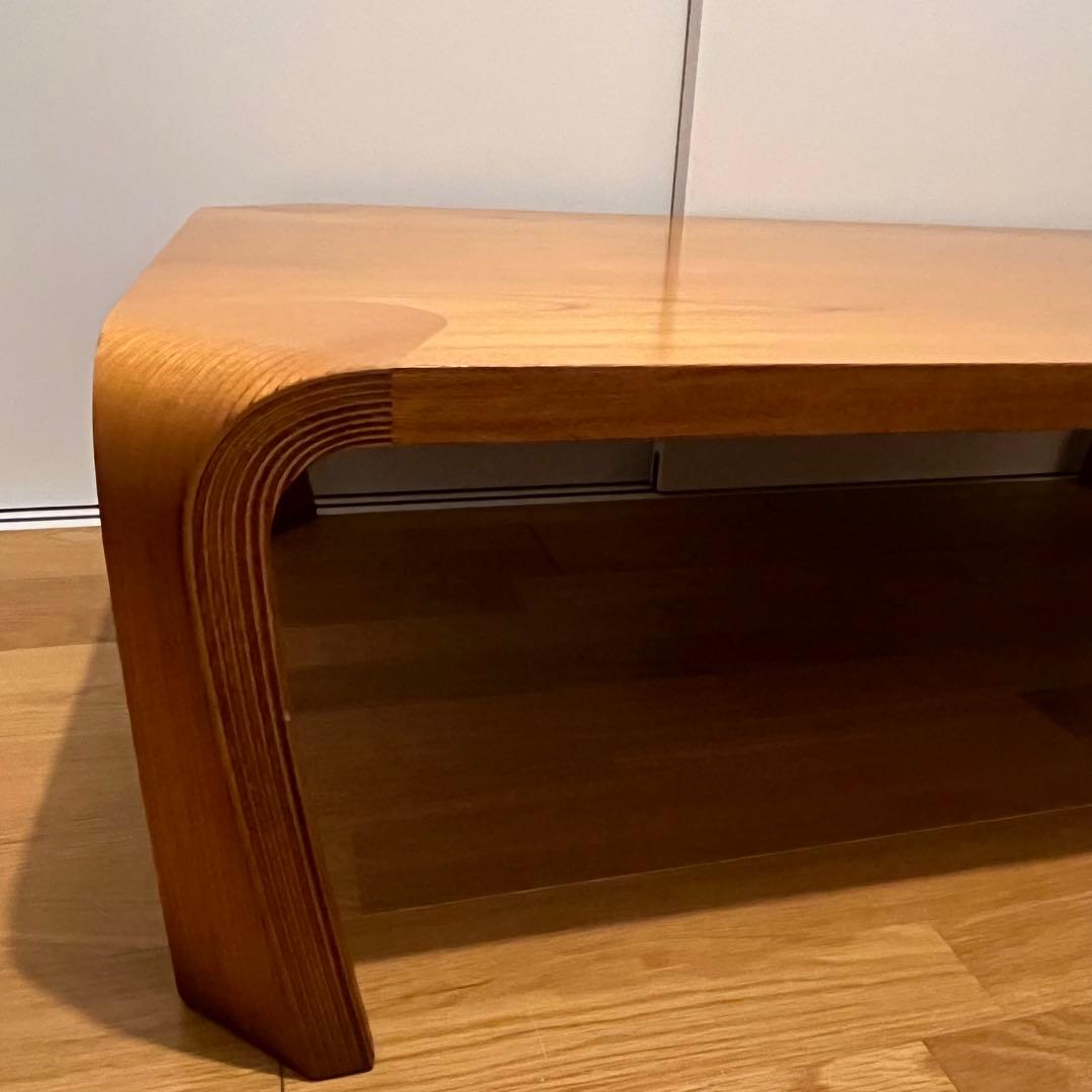 天童木工 座卓 ローテーブル 曲げ木 成形合板 和室 リビングテーブル