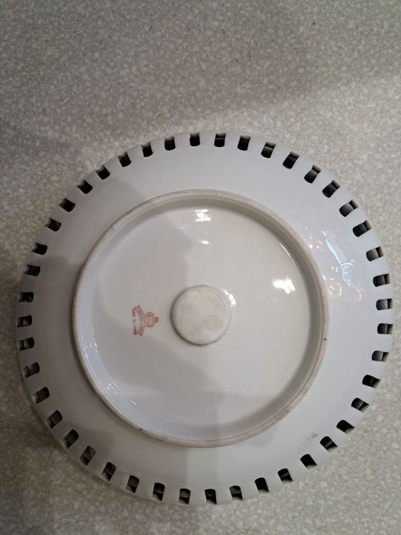 里帰り伝統工芸 浮龍絵皿 MARUKU CHINA