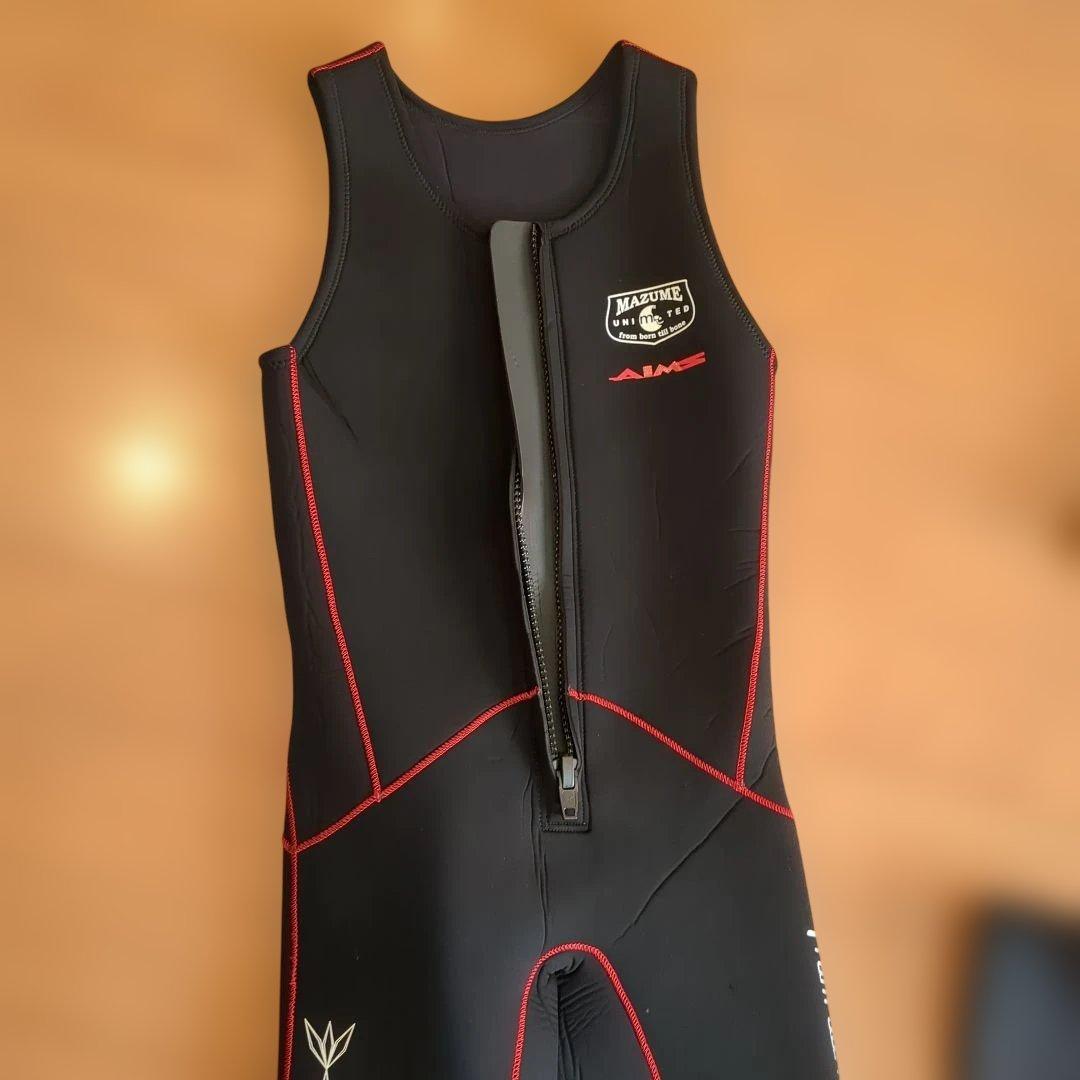 【Mサイズ】mazume x AIMS ウェットスーツ 3点セット