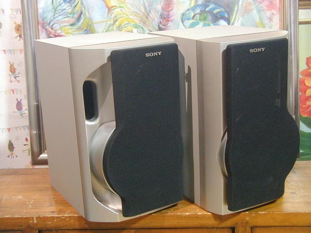 ★SONY SS-MD555 スピーカーシステムペア。動作良好です。★