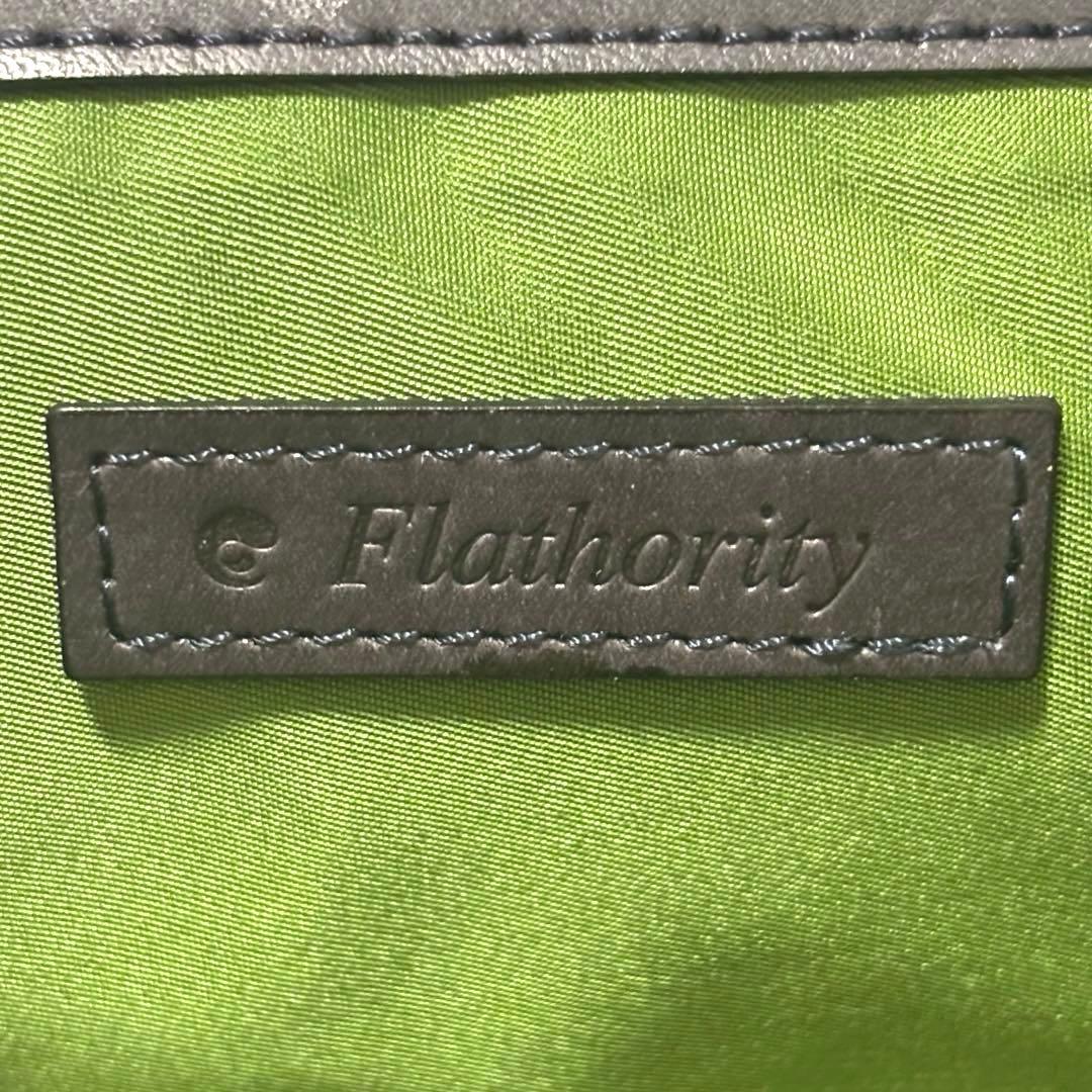 希少✨フラソリティ　2way ショルダーバッグ　ビジネス　ブラック　レザー