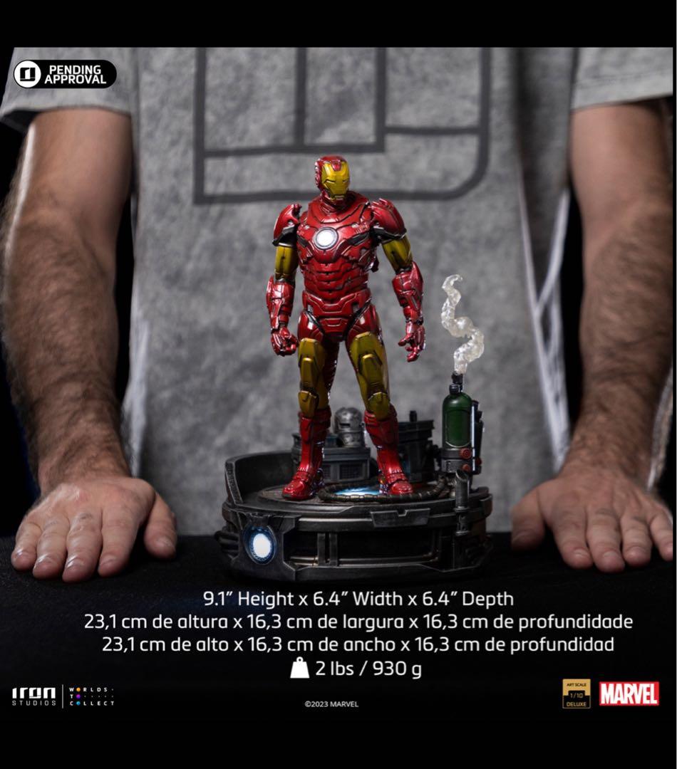 アイアンマン (アンリーシュド) 1/10スケール