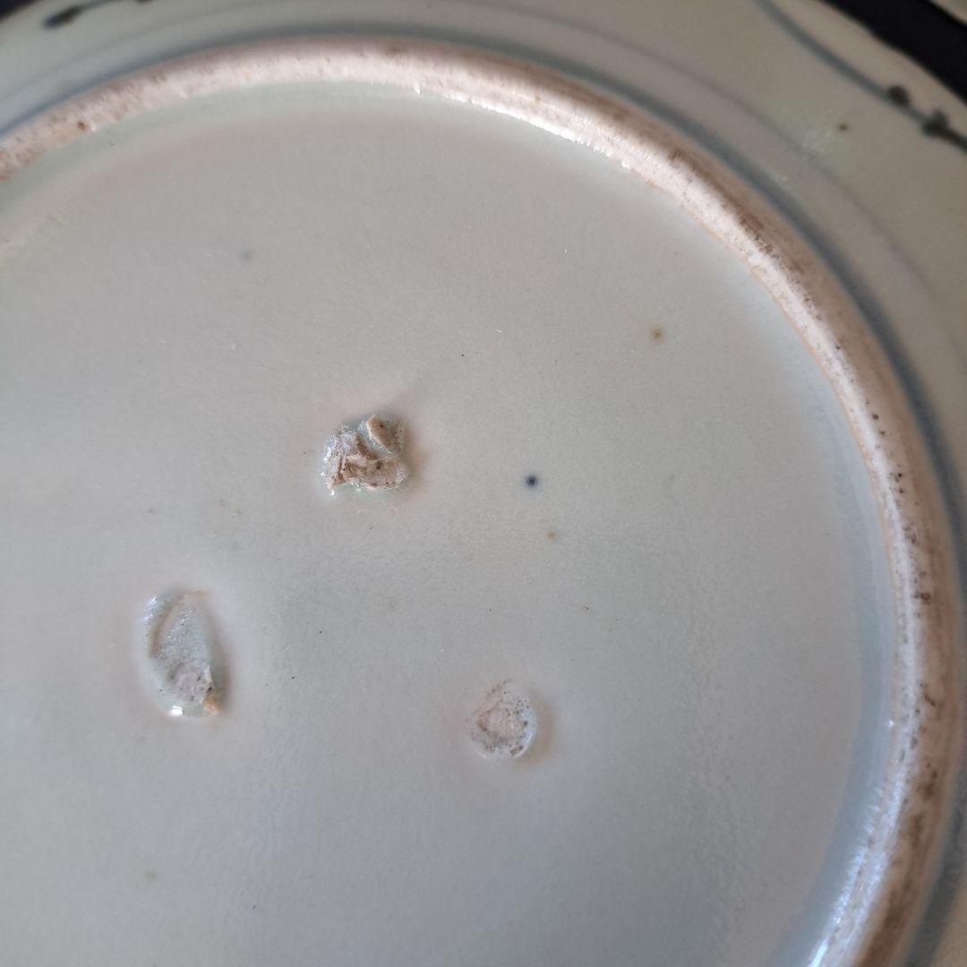 「江戸のお皿を食卓に！」 古伊万里染付皿(直径18cm ) 4客セット 骨董アン