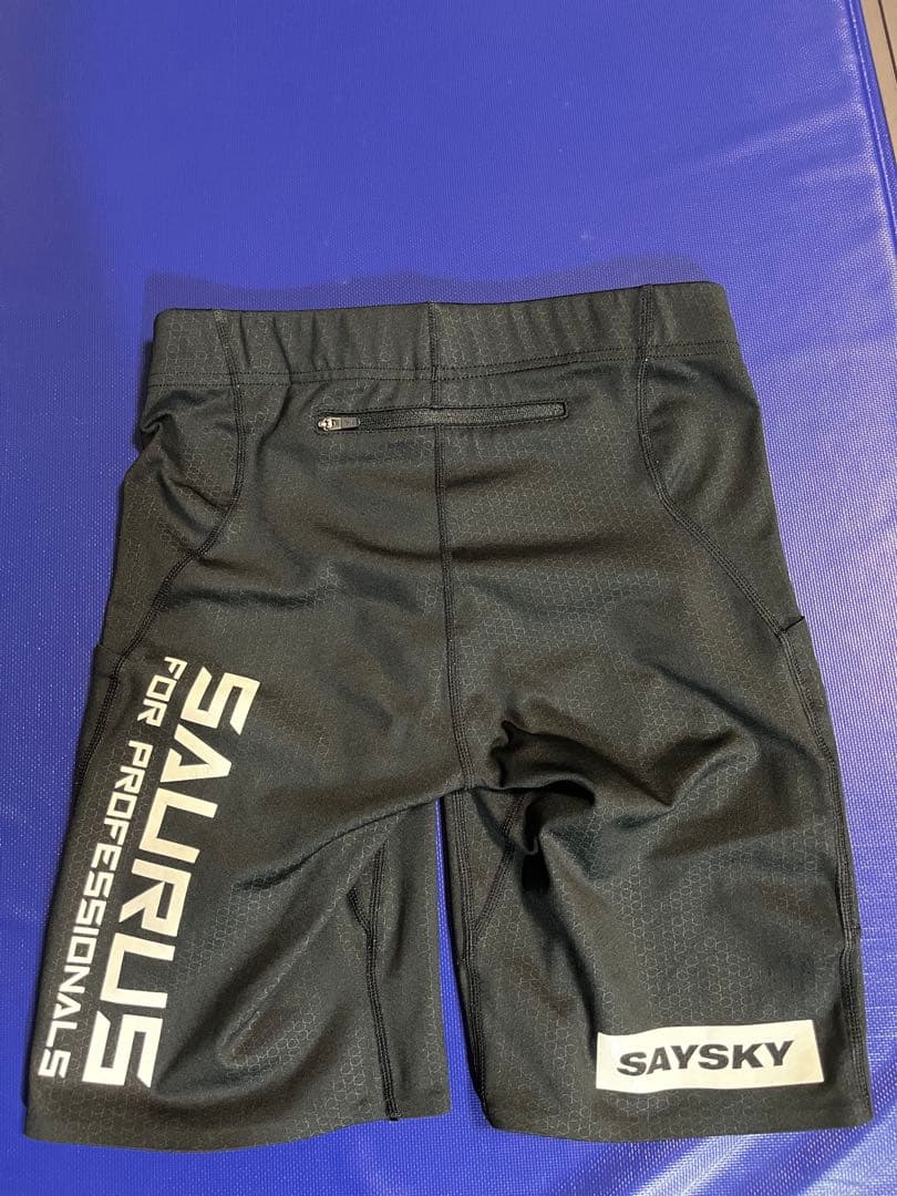 SAYSKY SAURUS ランニング ハーフタイツ メンズ XS 【中古美品】