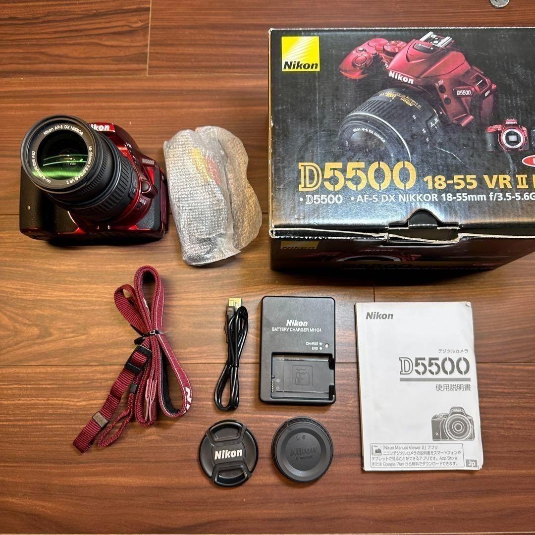 Nikon D5500 レンズキット デジタル一眼レフ 2770
