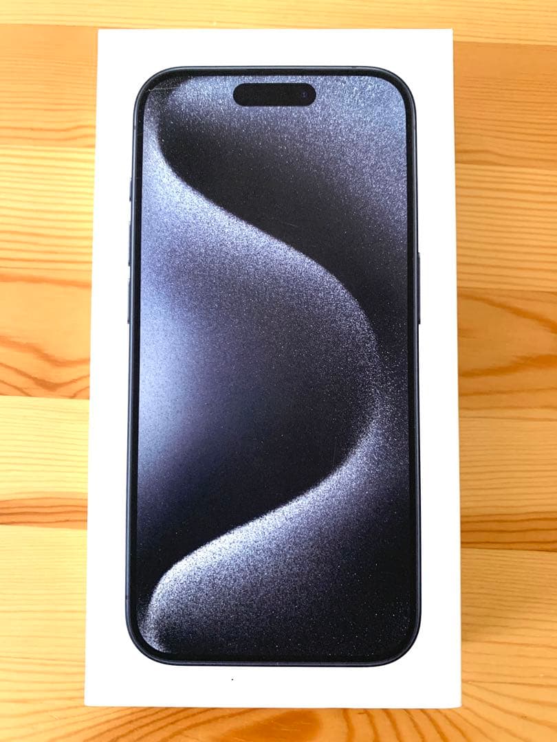 iPhone15 Pro 128GB ブルーチタニウム 美品 SIMフリー