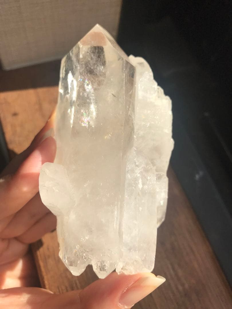 ☘️虹入り❤︎レムリアンシード・ブリッジ　パワーストーン　天然石