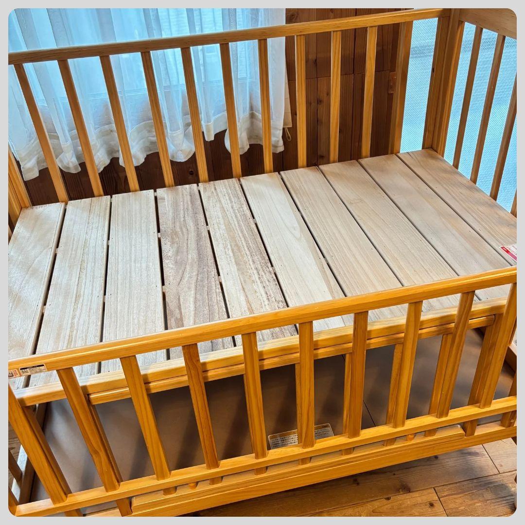 《綺麗❣️早い者勝ち❣️》カトージ　ベビーベット　 ハイシートベビーベッド⭐︎