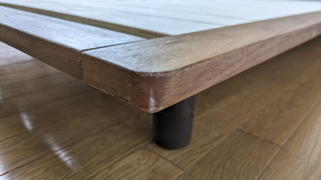 【無印良品】木製ベッドフレーム（セミダブル/すのこタイプ）