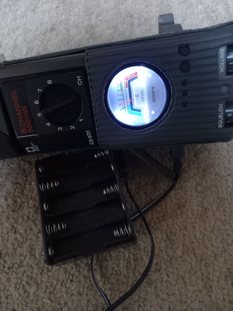 SONY ICB-870T トランシーバー 8チャンネル 500mW