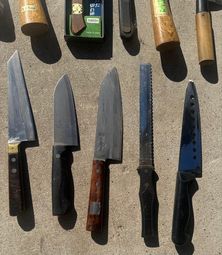 包丁色々70本まとめ売り