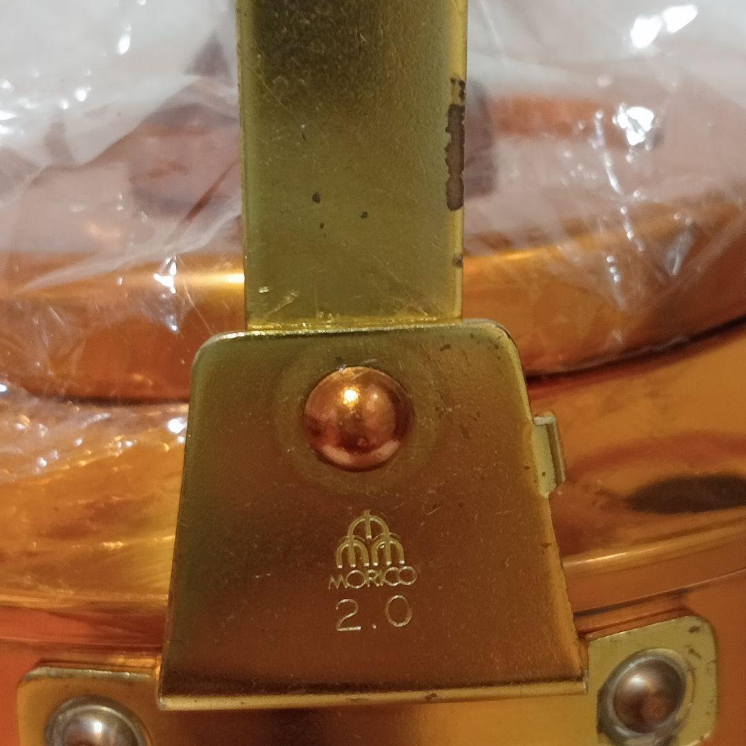 morico カナディアン ケトル 日本製 銅製やかん 木製ハンドル付き