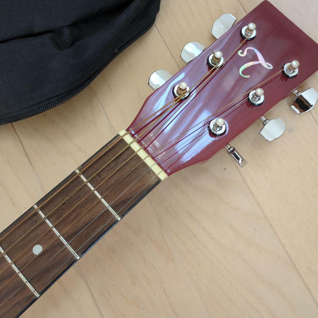 タカミネ　アコースティックギター レッド　保管品