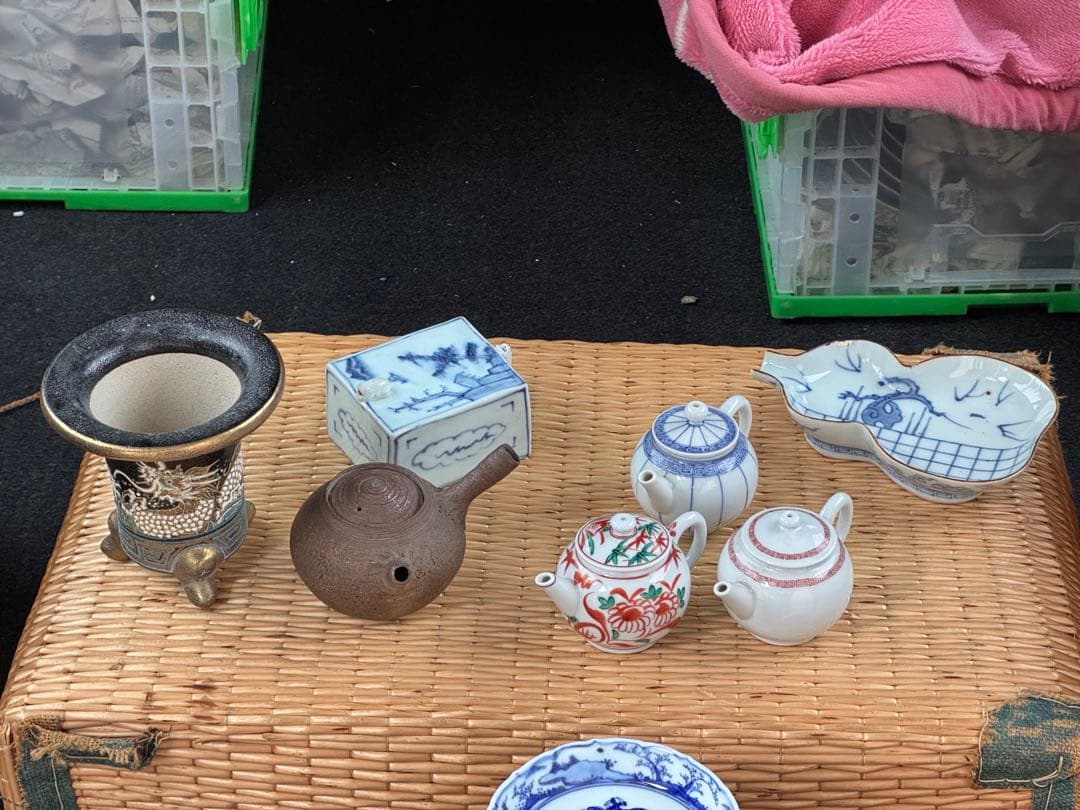 ‼️リサイクルFORT‼️買取現場〜直送便‼️本日買取の骨董品すべてまとめて一括売り‼️