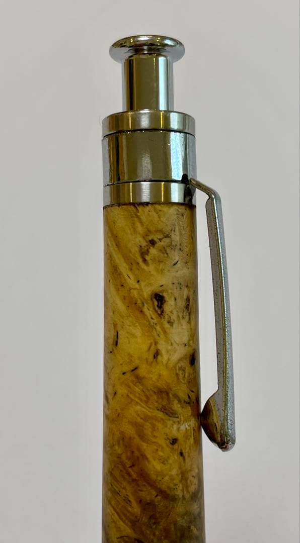 工房楔 花梨紅白（こぶ杢） シャーペン