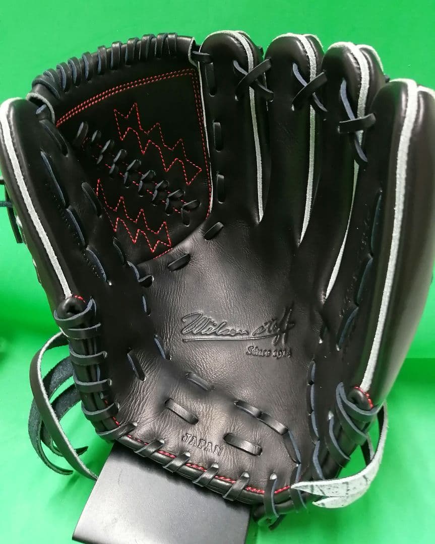 414.限定品Wilsonプレミアムキップ硬式グラブ