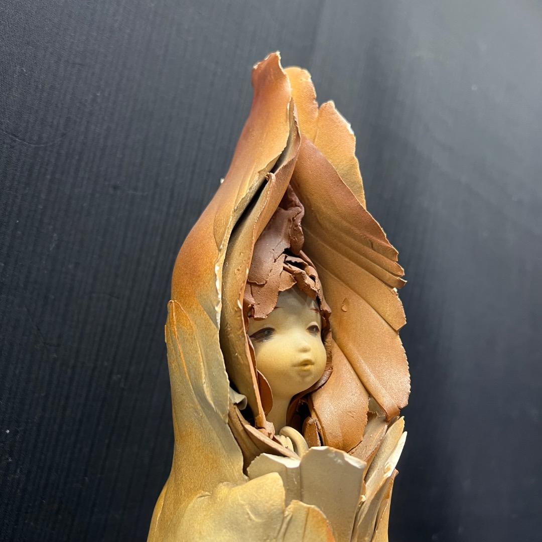 〇J⑦1001 ビンテージ 竹内祥子 陶人形 フィギュリン 女の子