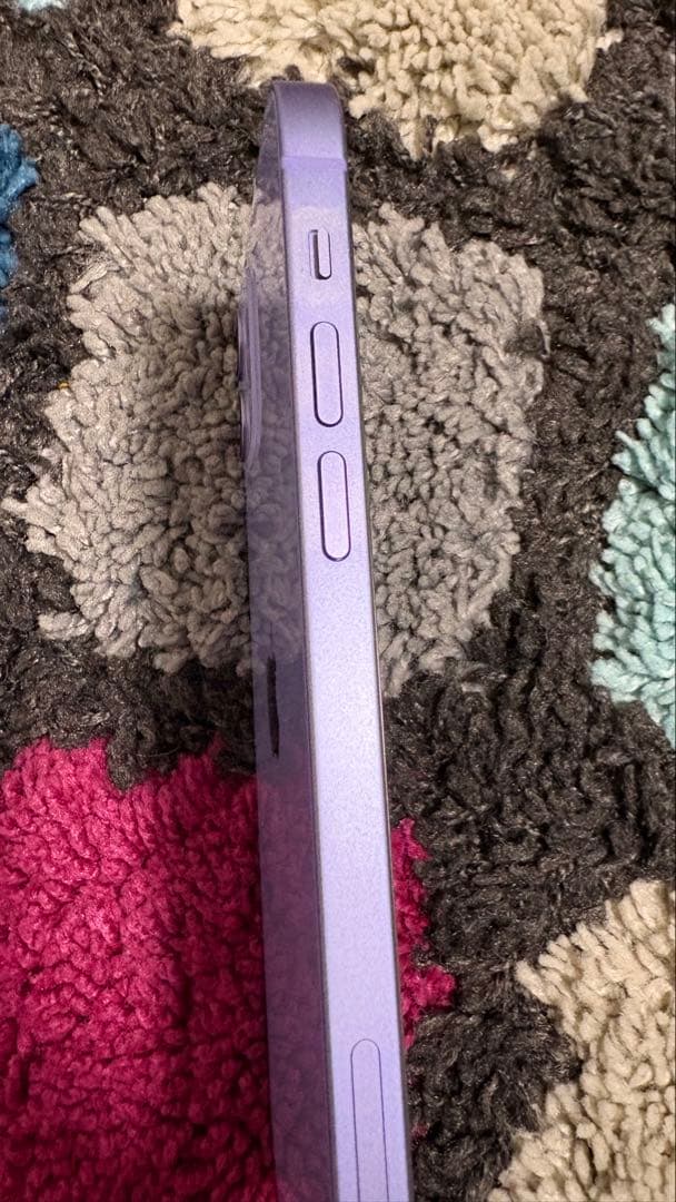 美品iPhone 12 本体 パープル バッテリー81%｜SIMフリー