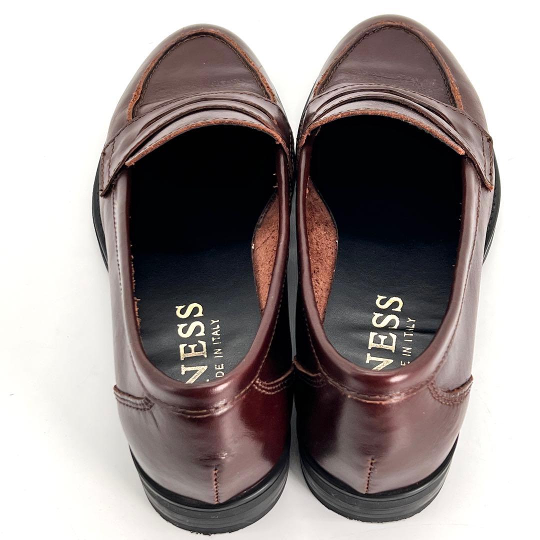 【美品】ENESS エネス ローファー ブラウン 37