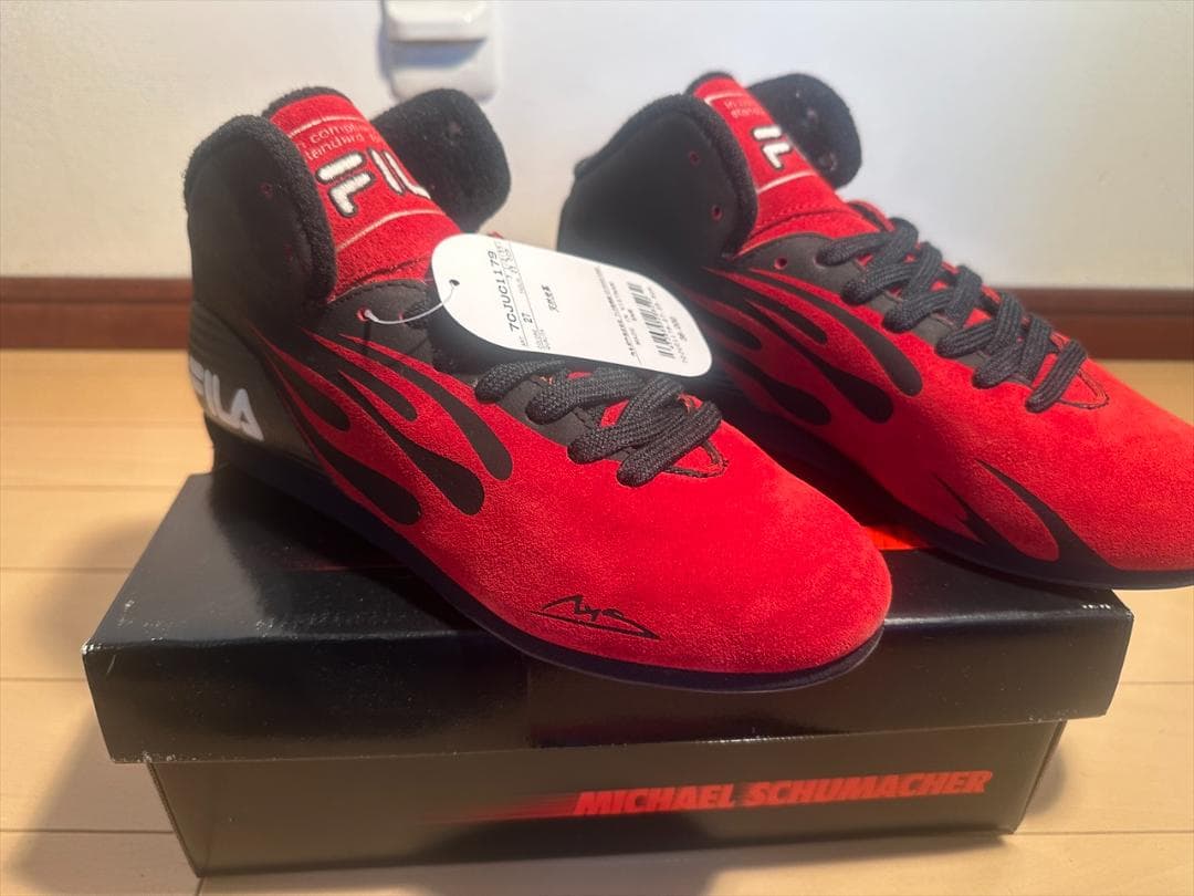 FILA　ミハエル・シューマッハ　ドライビングシューズ(25.5cm)【未使用】