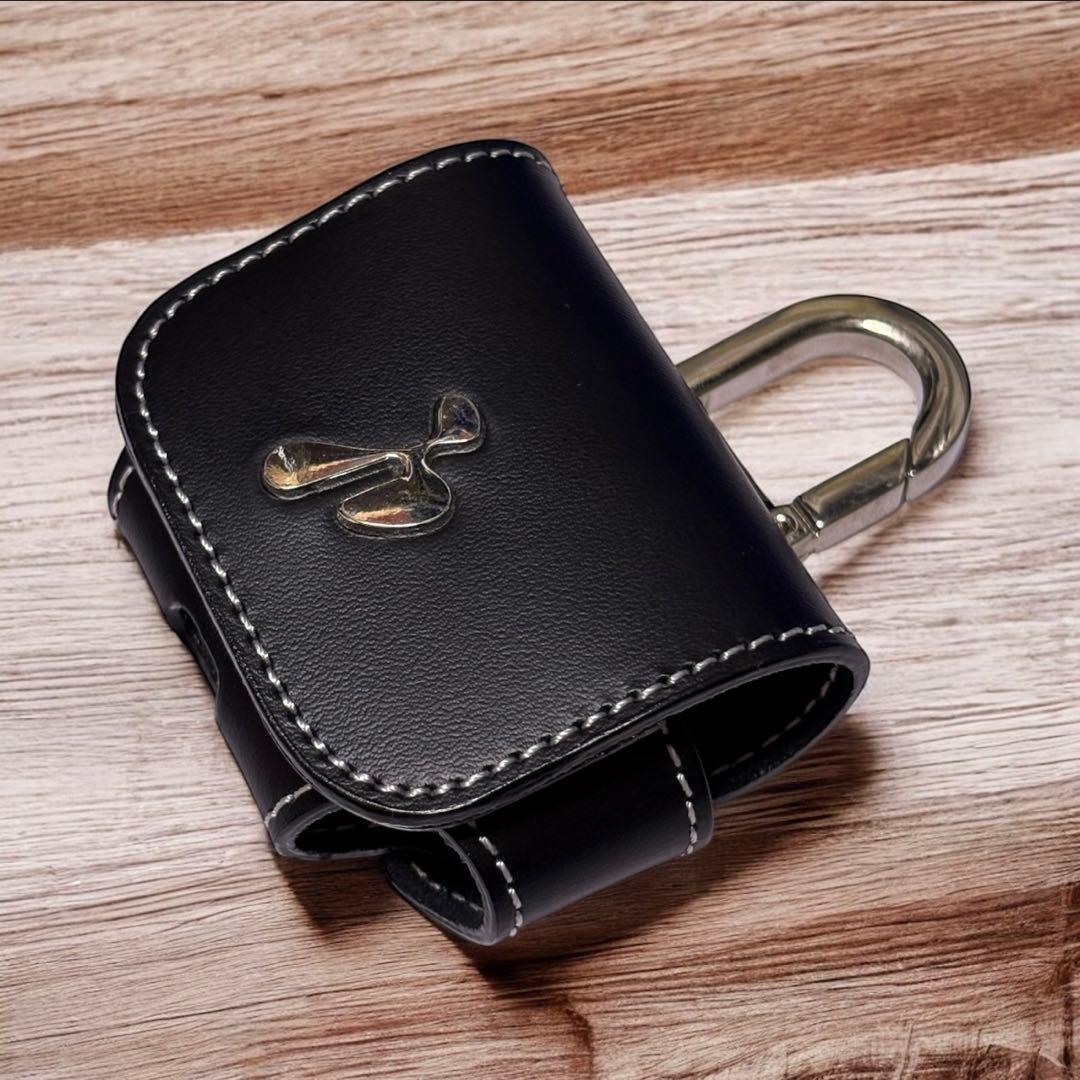 新品　HIDAKA ヒダカ　AIRPODS PRO CASE ブラック　本革