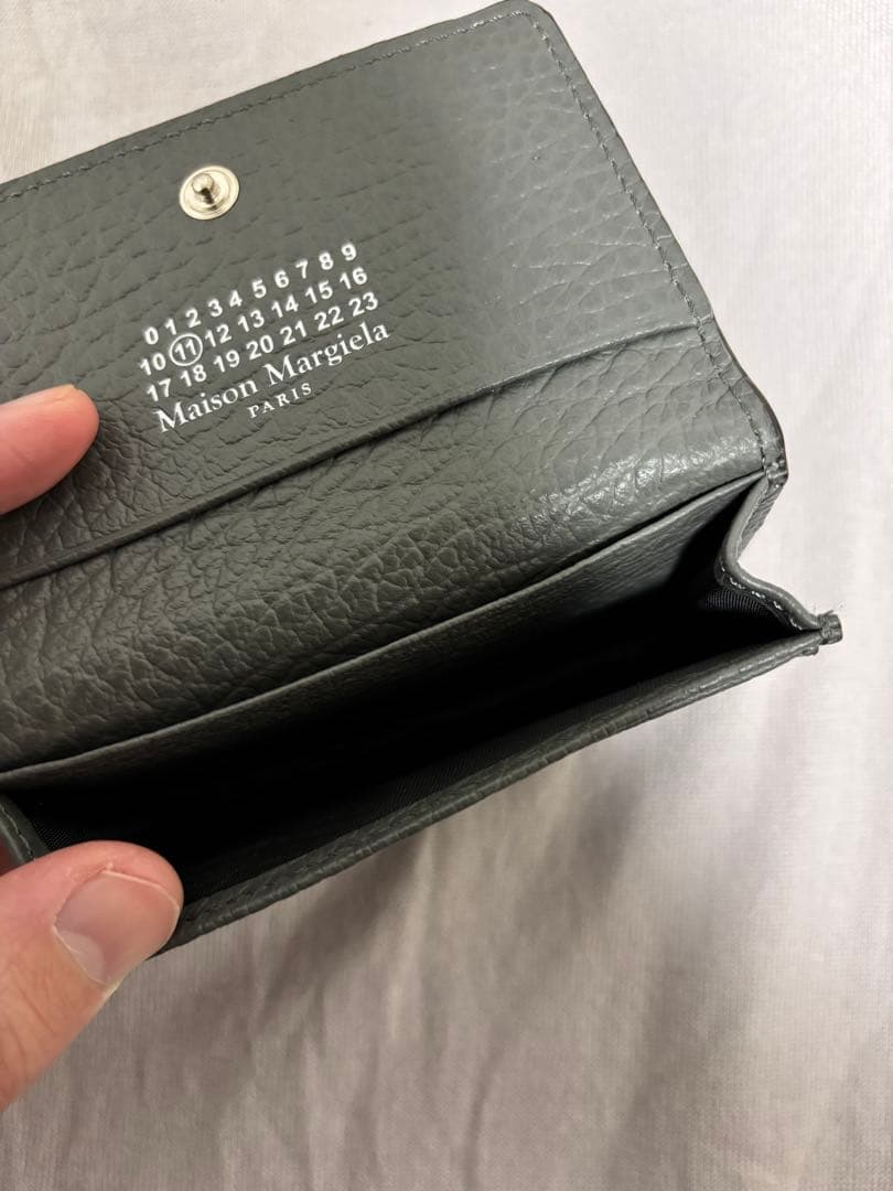 【美品】Maison Margiela カードケース 名刺入れ グレー