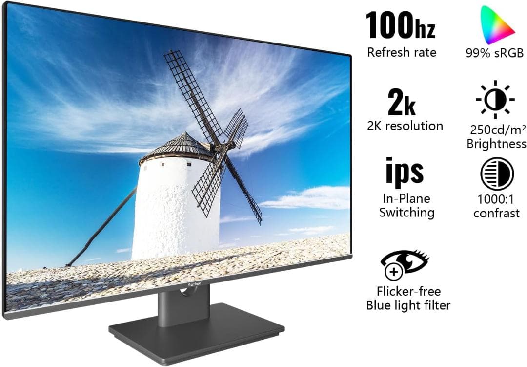 s*4様 Prechen 23.8インチ 2K QHD 2560x1440p P