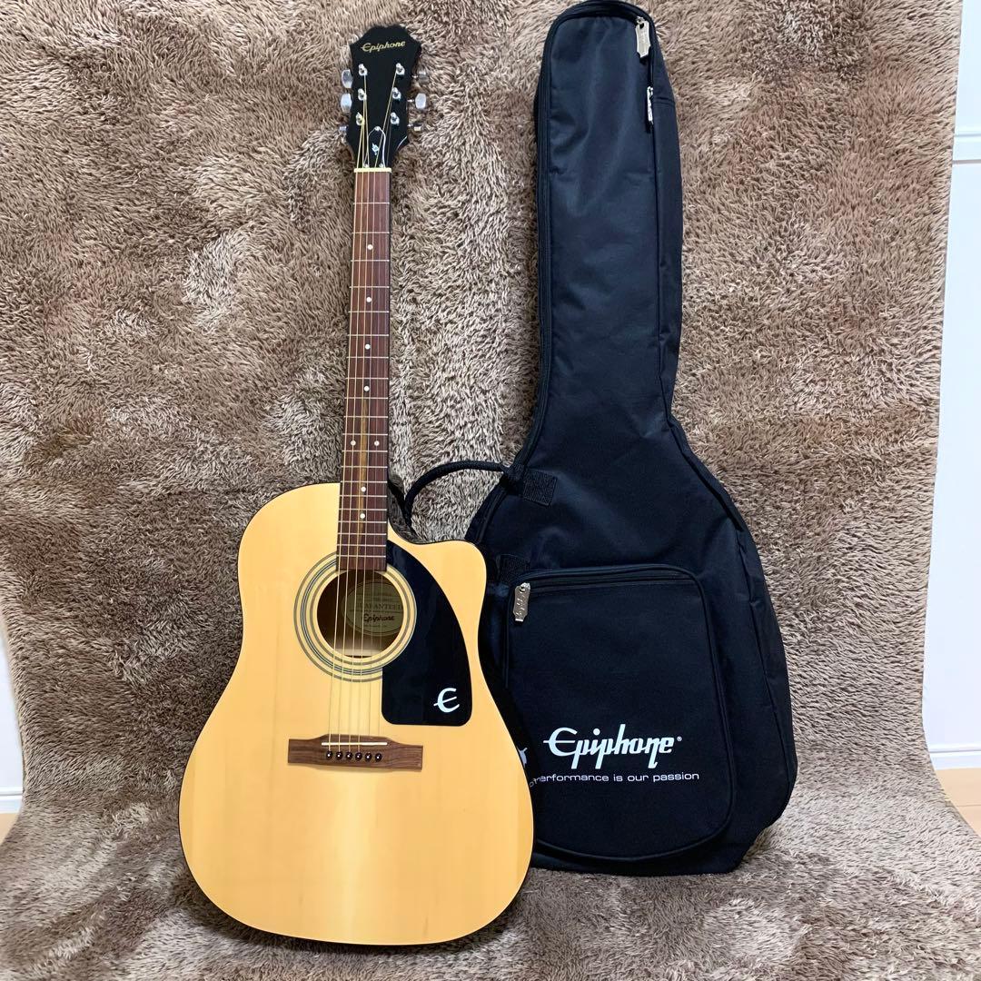 【極美品】Epiphone AJ-100CE エピフォン　エレアコ 2019年製