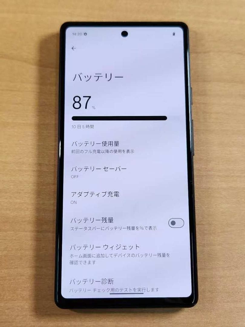 スマートフォン本体 021100F Google pixel6a 128GB