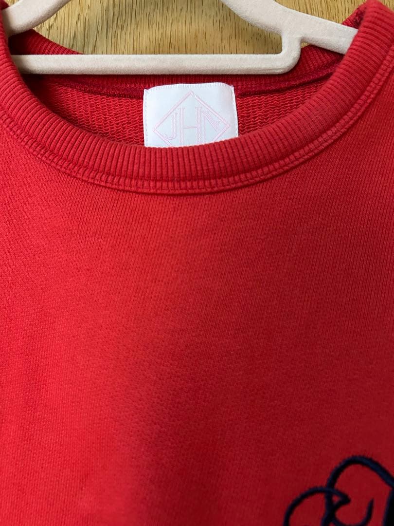 【JNHearts】 Monogram LogoスウェットRED/36