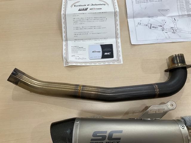 Ducati Scrambrer Sixty2用マフラー SC PROJECT