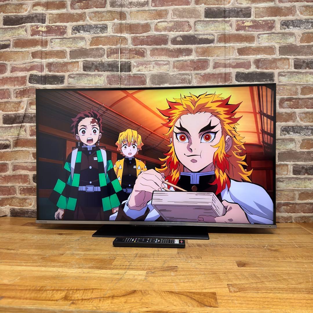 東芝 43V型 4K 液晶テレビ REGZA 43Z670K動画配信アプリ搭載