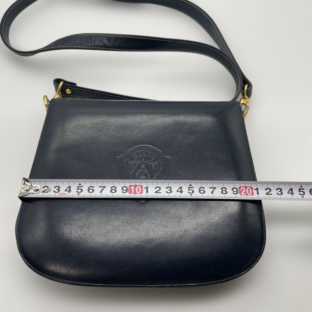 GUCCI「アクセサリーコレクション」レザーショルダーバッグ