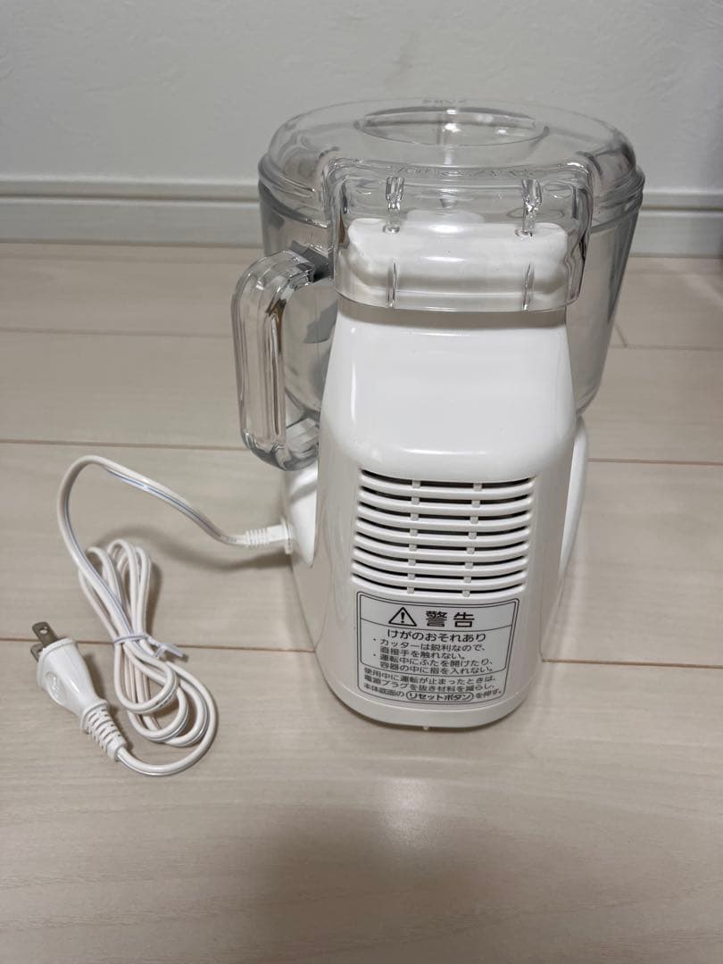 【未使用‐新品】　パナソニック フードプロセッサー MK-K48P ホワイト