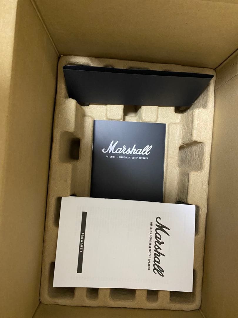 ⭕️極美品。国内正規品⭕️Marshall スピーカー ActonⅢ ブラウン。
