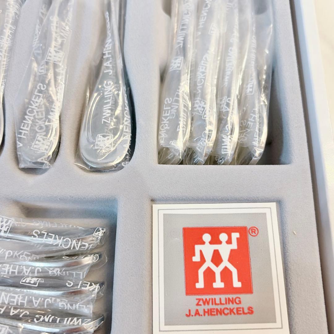 【未使用】 ツヴィリング ヘンケルス カトラリー テーブルウェアセット 27本