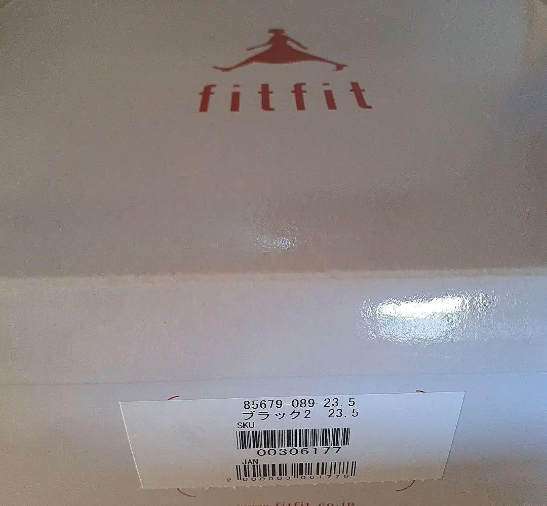 fitfit ソフトレザーミドルブーツ