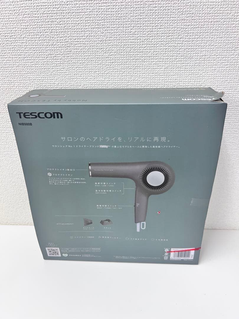 KD1#22 Nobby by TESCOM ヘアドライヤー NIB500B-B
