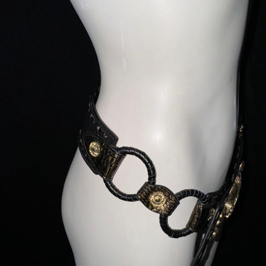 d.i.a. 平成ギャル Y2K ベルト グランジ ロゴ 強ギャル 黒ギャル