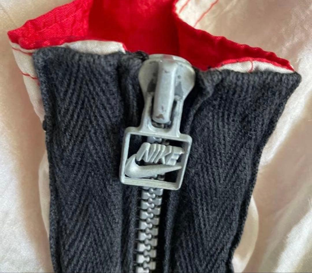 90s ナイキ　ロゴ　ナイロンジャケット　風　車