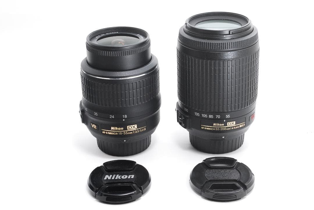 Nikon D3200 標準＋望遠セット【超高画質×ダブルVR】