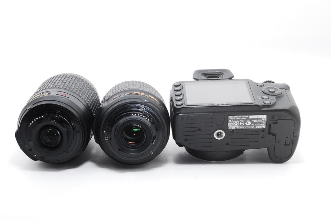 Nikon D3200 標準＋望遠セット【超高画質×ダブルVR】