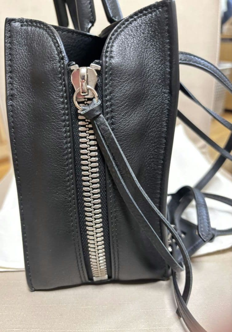 noa　バレンシアガ　ペーパーミニ　ブラック