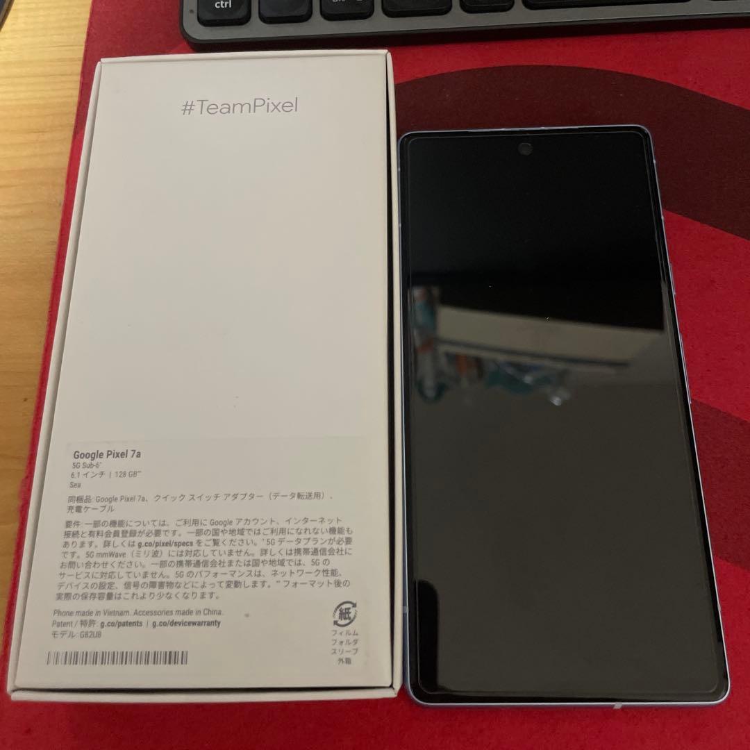 Google Pixel 7a 128gb 国内版 simフリー ケース　セット