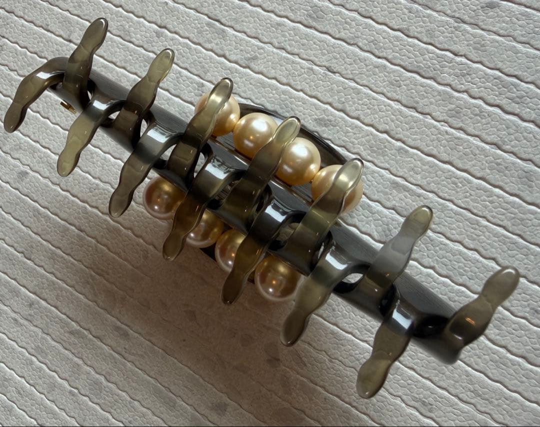 美品　アレクサンドルドゥパリ　ヘアクリップ　Lサイズ