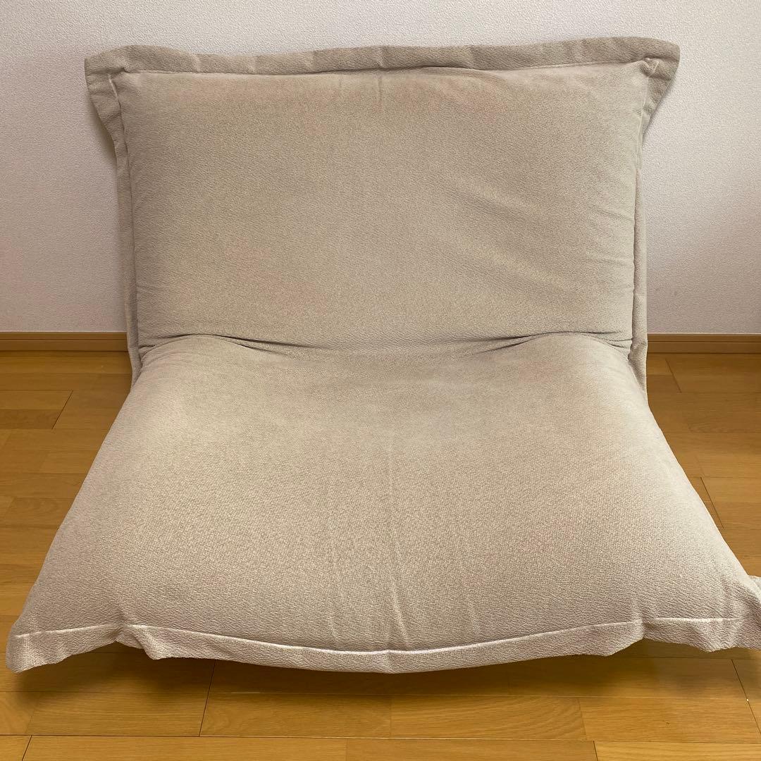 『ぽとゆ』リーン・ロゼ　ロゼカラン1P ファブリックソファ